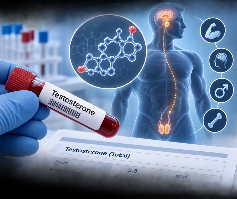 Testosteron-Test