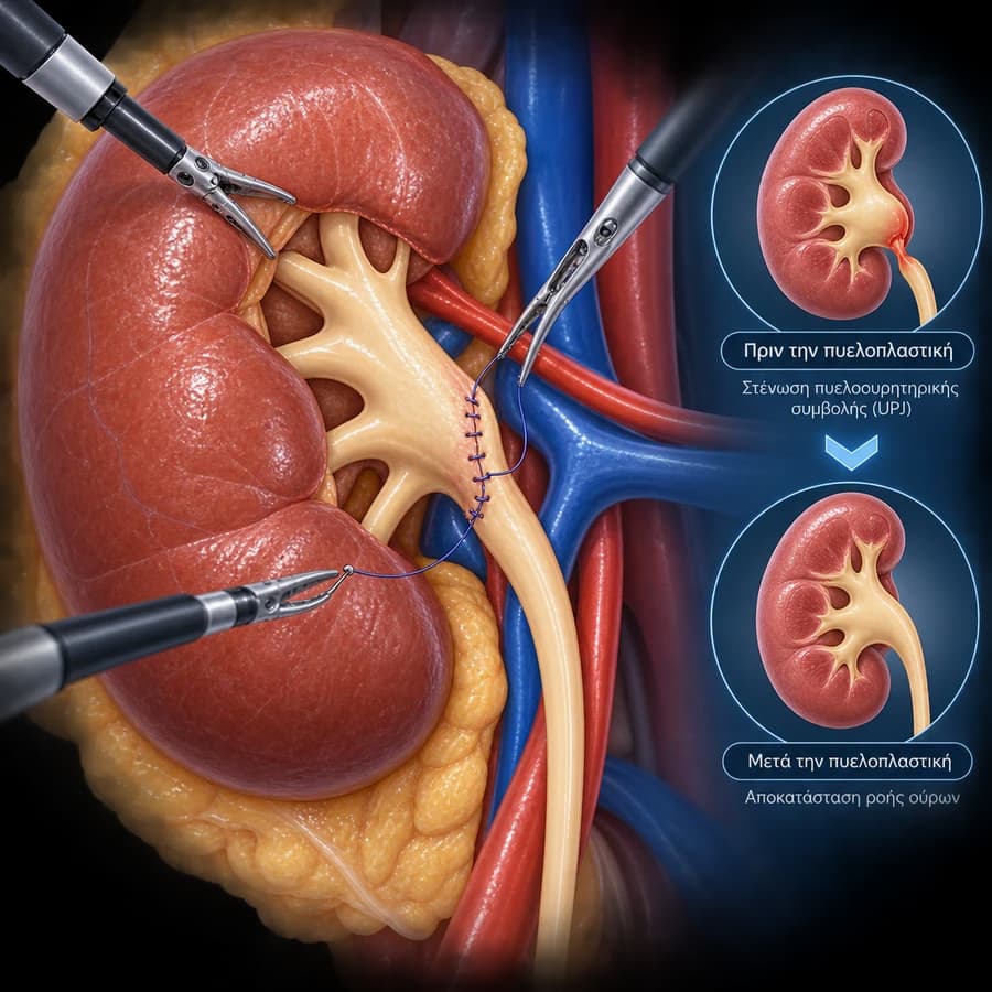 3D Laparoskopische Pyeloplastik